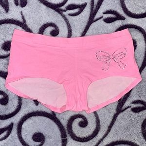 VS NWOT Pink Boyshort Panties